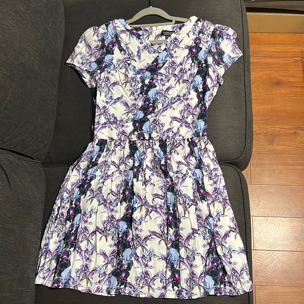 Topshop Floral Dress